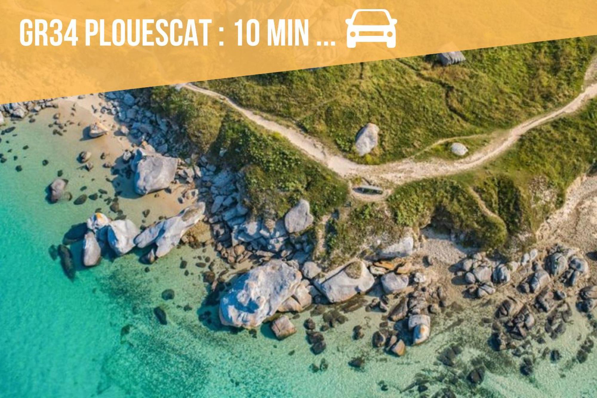 Le Loft Du Dolmen Clara, Entre Terre Et Mer Plounévez-Lochrist Exterior photo